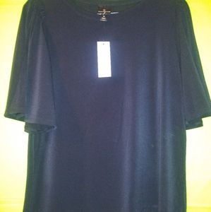 Worthington black medium blouse